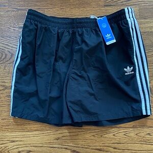 NWT Adidas Men's Black Swim Shorts - XXL